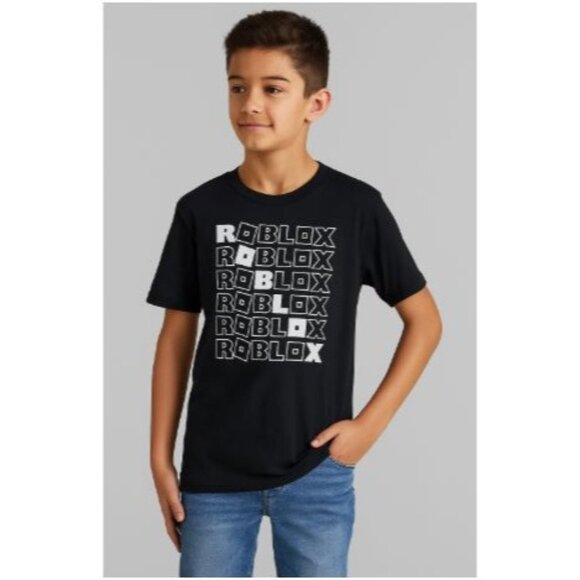 Roblox “Logo” Short-Sleeve T-Shirt Boys Small - Picture 1 of 7